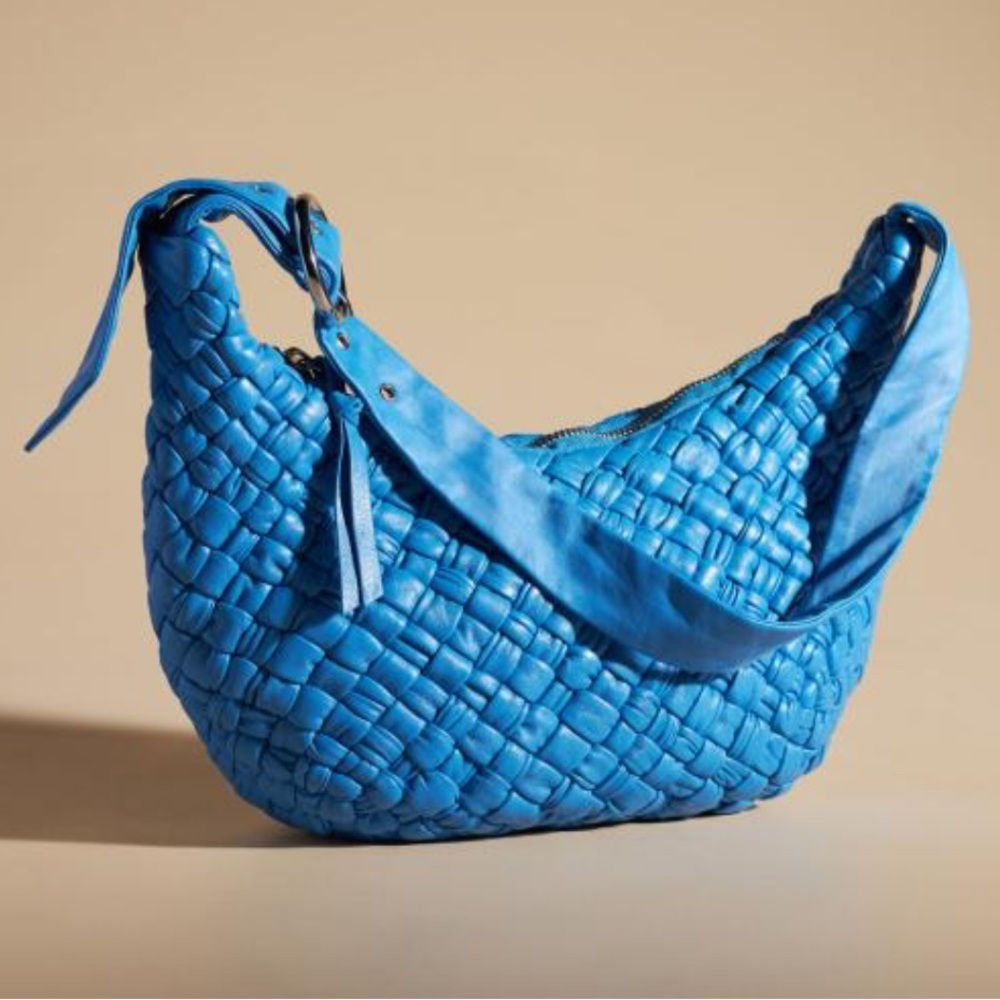 NWOT Anthropologie Woven Shoulder Bag